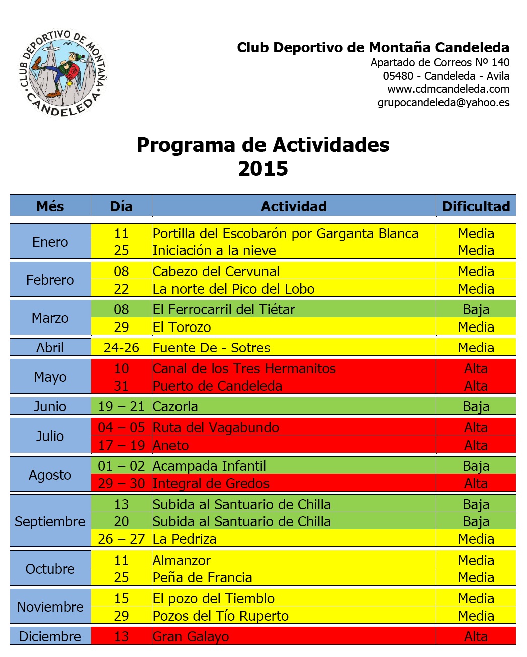 CalendarioDeActividades2015